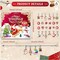 2023 Christmas Charm Bracelet Advent Calendar for Girls 24-Day Christmas Countdown Calendar Jewelry Making Kit DIY Charm Bracelet Making Kit is a great gift for kids, teens, and women.